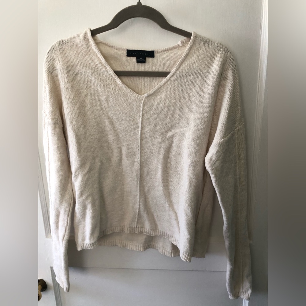 White sweater